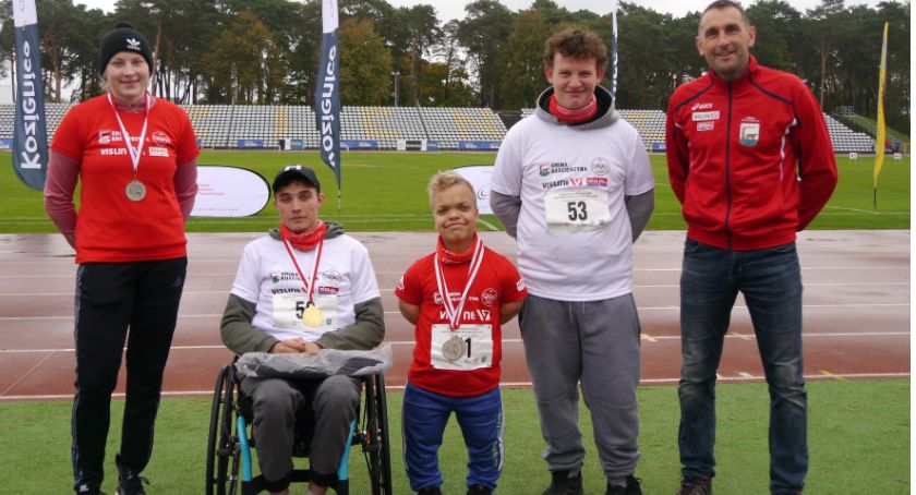Udany występ zawodników UKS Olimpijczyk Skorzewo na Paralekkoatletycznych Mistrzostwach Polski Juniorów