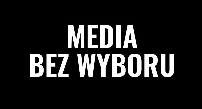 Media bez wyboru. Trwa protest niezależnych mediów 