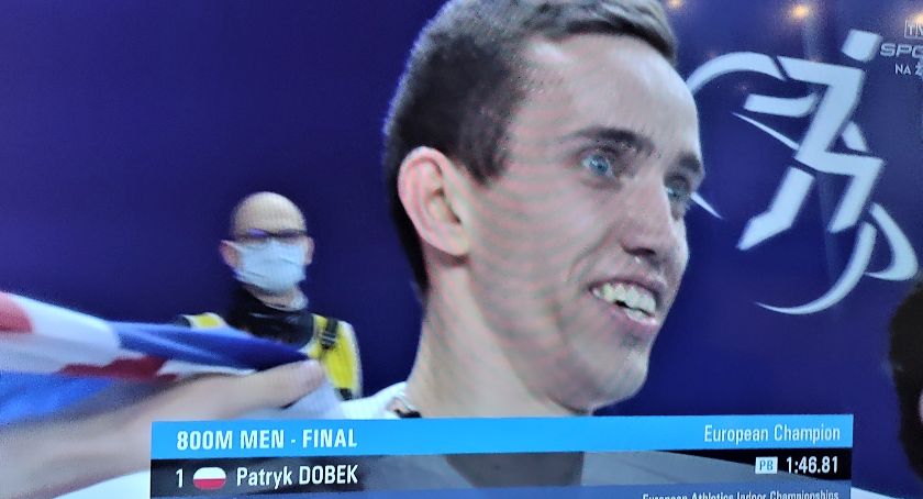 Patryk Dobek - Halowym Mistrzem Europy w biegu na 800 metrów