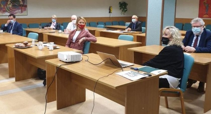 O aktualnej sytuacji szpitala, rozmawiali z wicemarszałek woj. pomorskiego