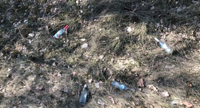 Trasa Kościerzyna-Wdzydze zaśmiecona? 