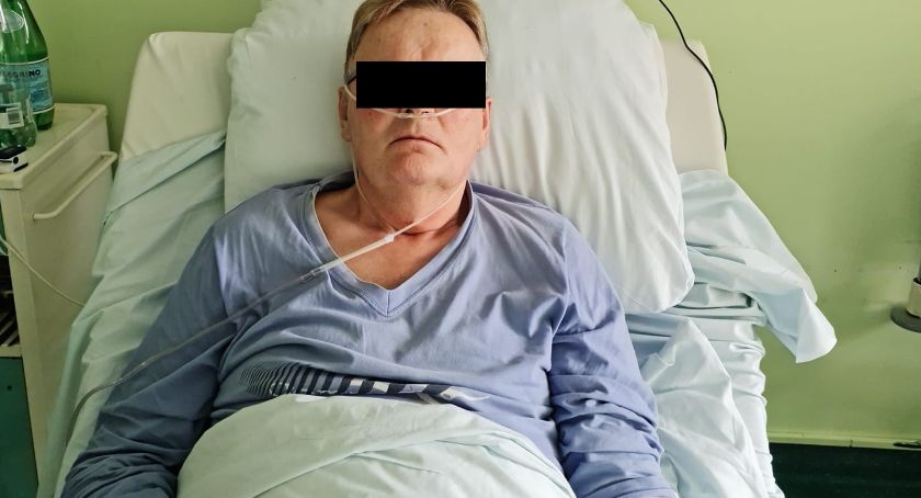 Waldemar B. ze szpitalnego łóżka atakuje media