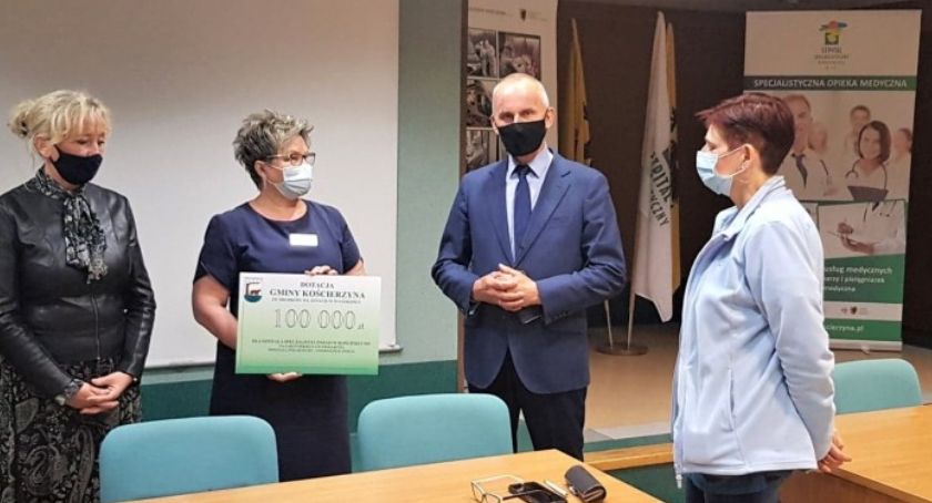 Gmina Kościerzyna finansowo wsparła Szpital Specjalistyczny w Kościerzynie