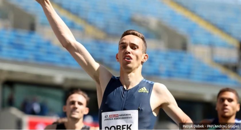 Patryk Dobek zwycięzcą biegu na 800 m podczas Memoriału Janusza Kusocińskiego