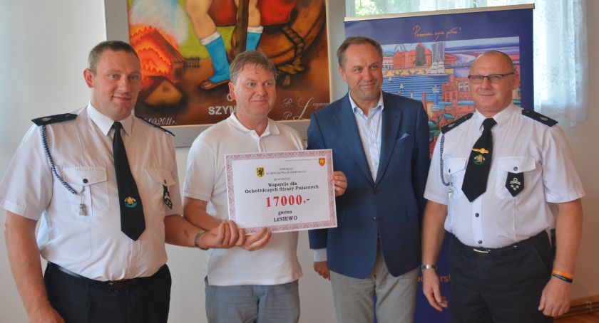 14 jednostek OSP z terenu powiatu kościerskiego z dotacją na zakup sprzętu