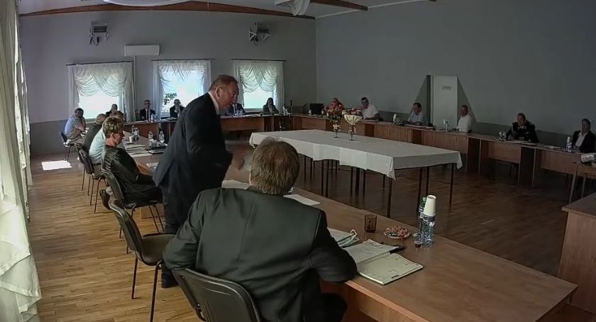 Wójt Mirosław Warczak: Niech pan nie 