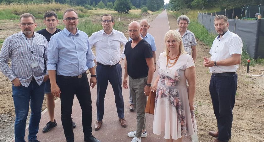 Miejscy radni odwiedzili największe inwestycje realizowane obecnie w Kościerzynie