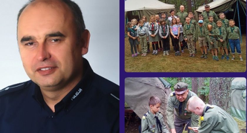 St. asp. Piotr Kwidziński - oficer prasowy, społecznik i pasjonata harcerstwa 