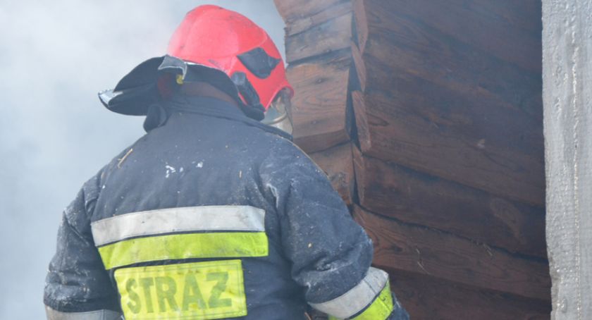 Sycowa Huta. Spłonęły dwa samochody
