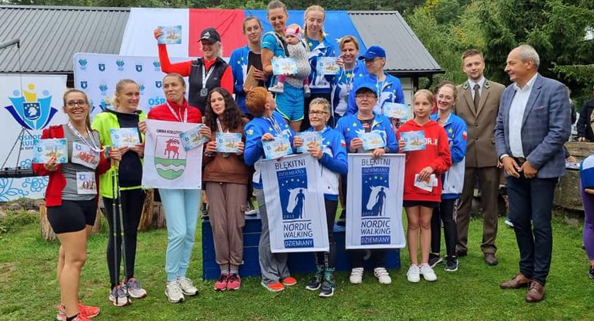 W Dziemianach rywalizowali miłośnicy nordic walking oraz biegania