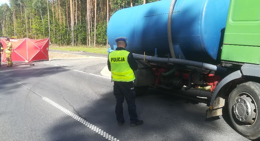 Łubiana. Śmiertelne potrącenie pieszego na K20