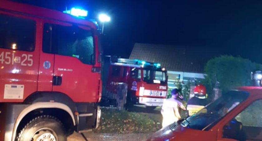 Strażacy walczyli ze skutkami wichury