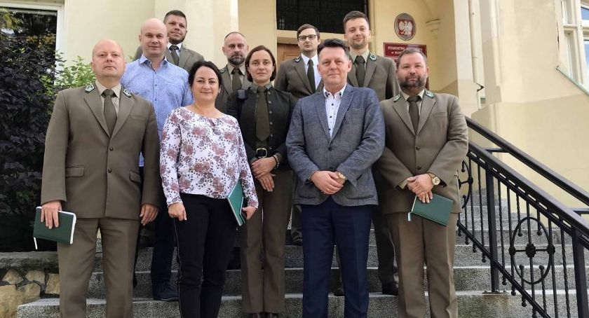Przedstawiciele nadleśnictw rozmawiali z władzami powiatu o gospodarce leśnej