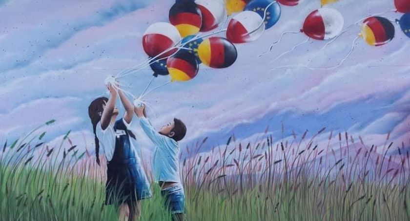 Kolejny mural symbolizujący partnerstwo niemieckich i kościerskich samorządów powstał w Niemczech