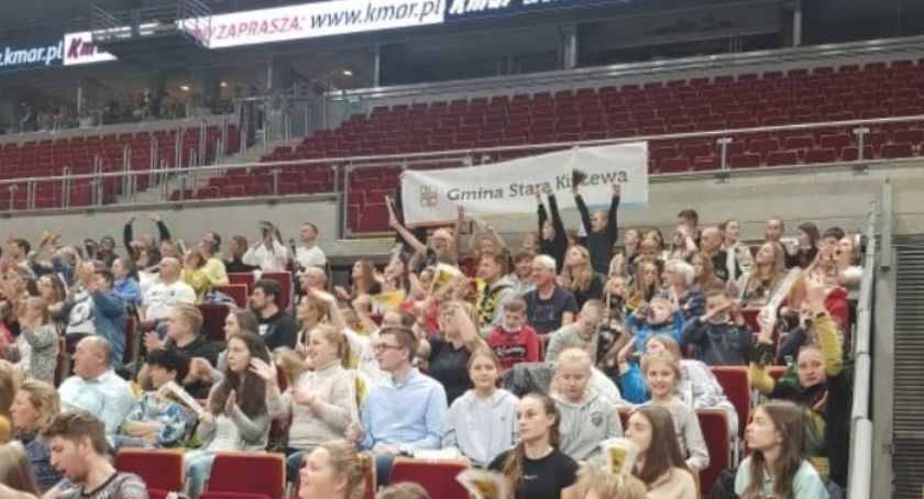 Gm. Stara Kiszewa. Mieli okazję obejrzeć siatkarską rywalizację na najwyższym poziomie