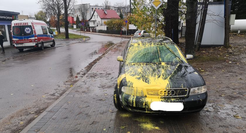 Nowa Karczma. Rowerzysta potrącony przez audi 