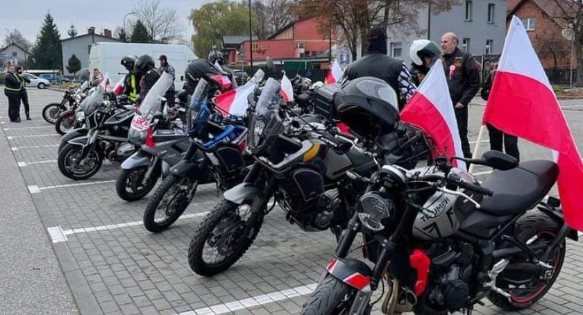 Motocyklowa parada z okazji Święta Niepodległości 