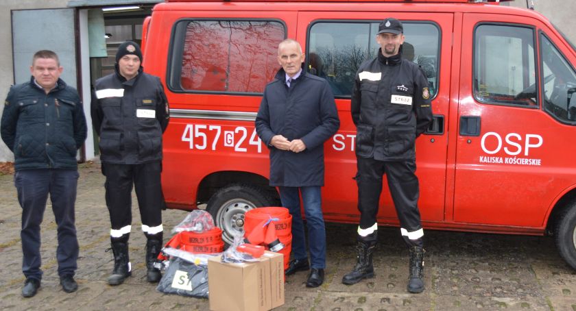 Nowoczesny sprzęt dla druhów z OSP z terenu gminy Kościerzyna