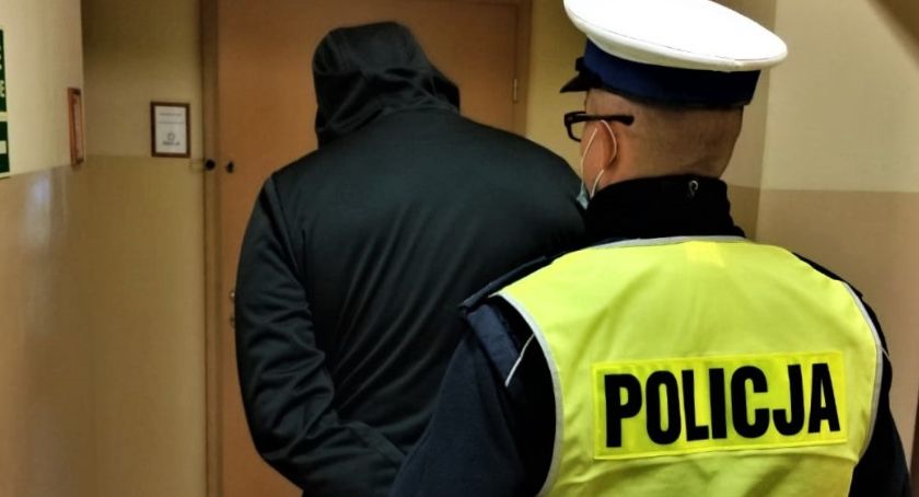 24-latek odpowie za kierowania pojazdem pod wpływem narkotyków i za ich posiadanie