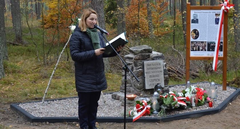 Upamiętnili Bernarda Szumockiego, nauczyciela zamordowanego w czasie wojny