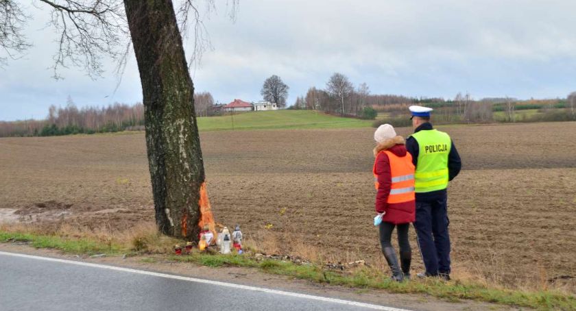 Wielki Klincz. Wizja lokalna na miejscu tragicznego wypadku, w którym zginął 42-latek