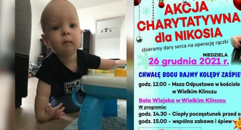 W drugi dzień świąt akcja charytatywna dla Nikosia w Wielkim Klinczu