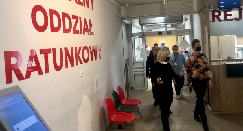 Dyskutowali o najważniejszych inwestycjach realizowanych w kościerskim szpitalu