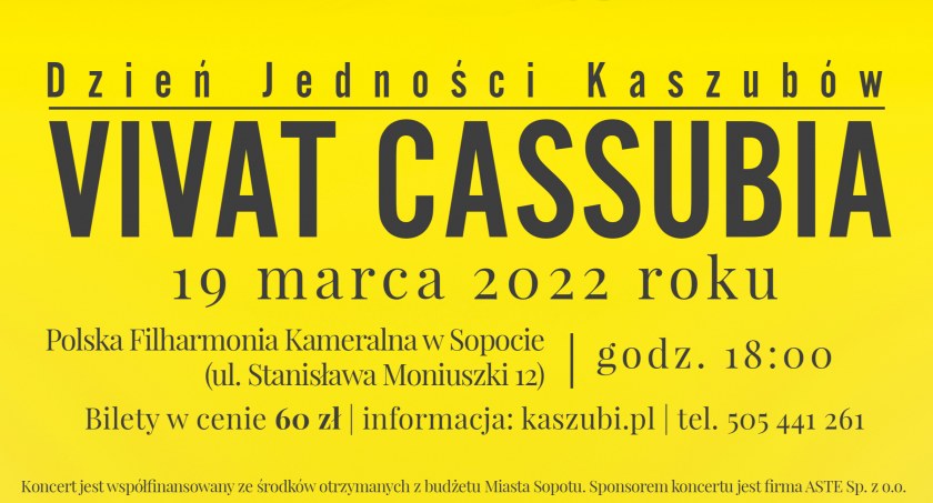 Dzień Jedności Kaszubów 2022 w Sopocie