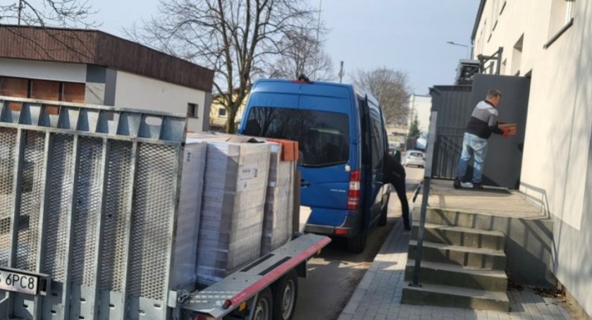 Pomoc dla mieszkańców Pryluk. Transport darów ruszył już w trasę