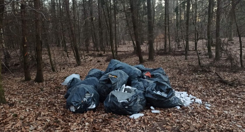 Śmieci trafiają do lasów, na ulice, a także lądują w piecach