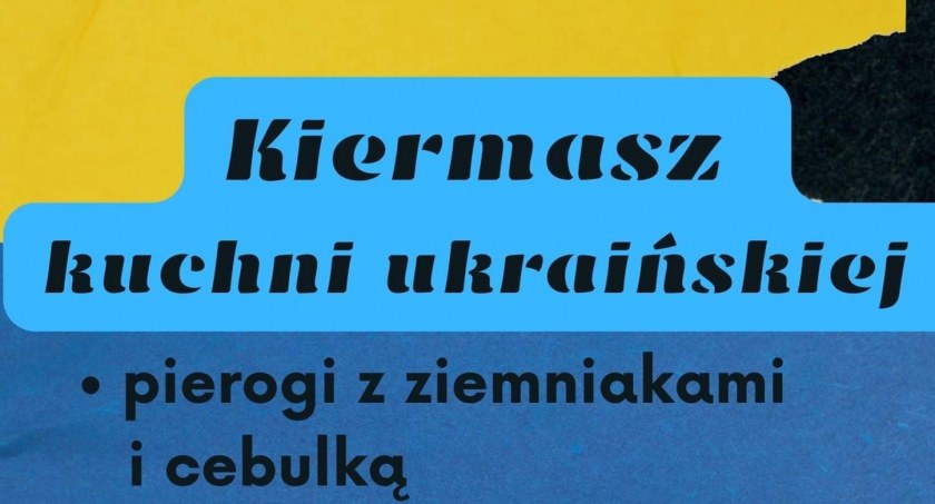 Kiermasz kuchni ukraińskiej w Skorzewie