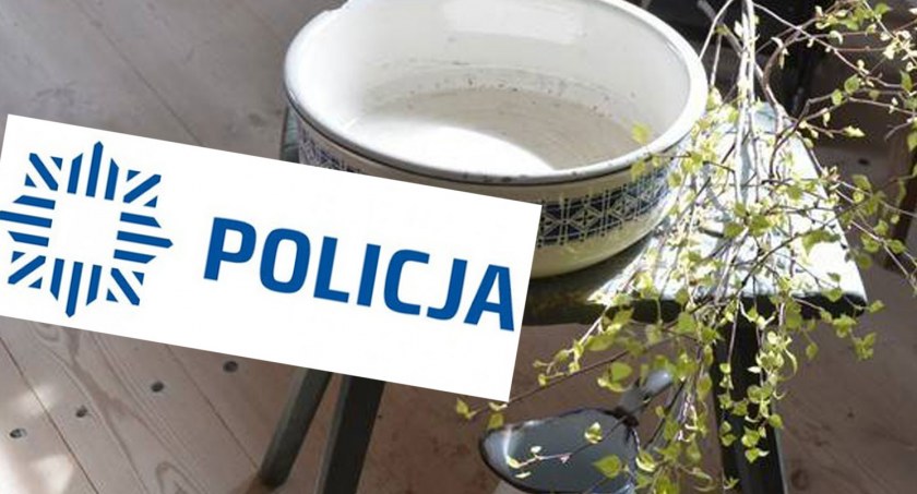 Policja: W Lany Poniedziałek nie wszystko musi ujść na sucho