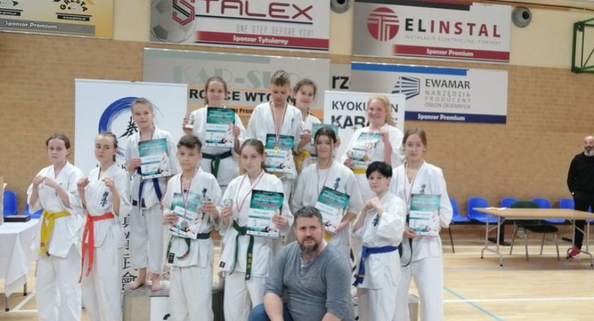 Znakomita forma zawodników Kościerskiego Klubu Karate Kyokushin