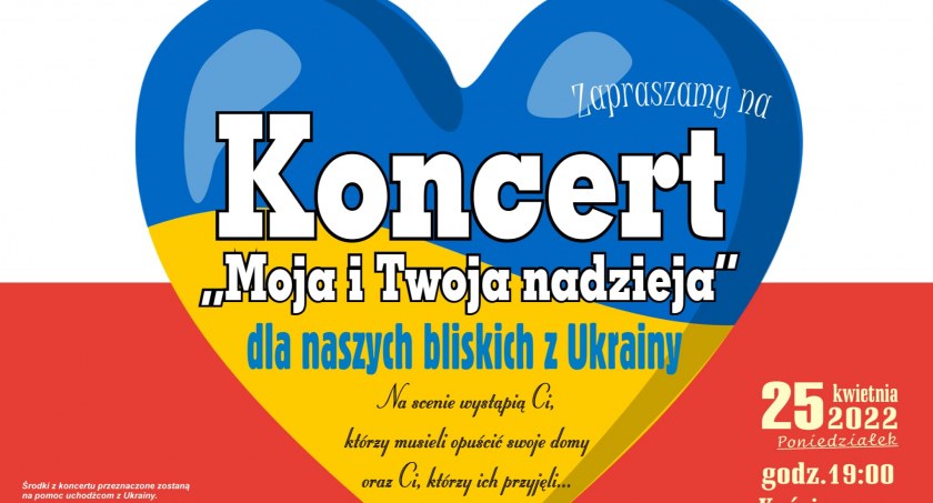 Kościerzyna. Charytatywny koncert dla uchodźców z Ukrainy