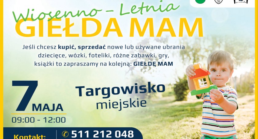Wiosenno-letnia giełda mam w Kościerzynie 