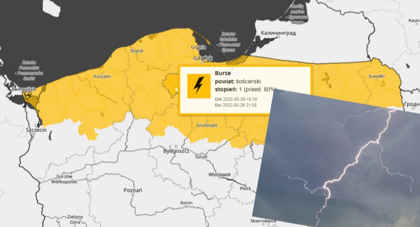 Przed nami burzowa niedziela - są ostrzeżenia!