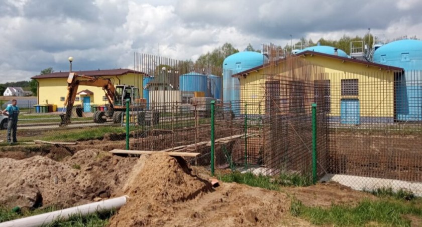 Wielki Klincz. Rozbudowują oczyszczalnię ścieków, żeby podłączyć kolejne miejscowości