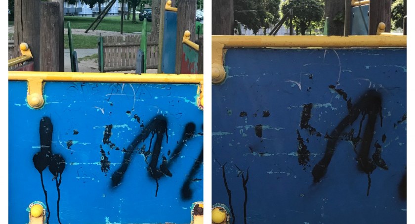 Na ten plac zabaw w Kościerzynie lepiej nie iść z dzieckiem. Mieszkańcy są zbulwersowani