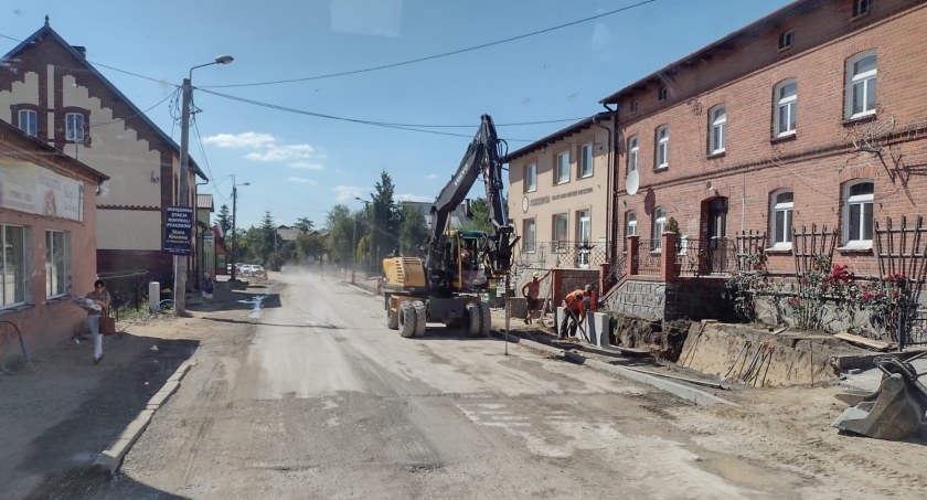 Remont drogi wojewódzkiej nr 214 w Starej Kiszewie najprawdopodobniej się wydłuży
