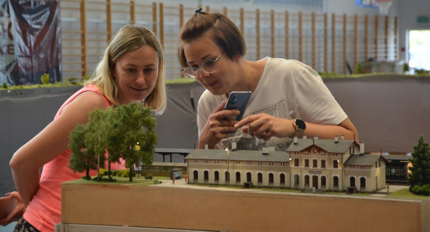 Wystawa makiet kolejowych w Lipuszu