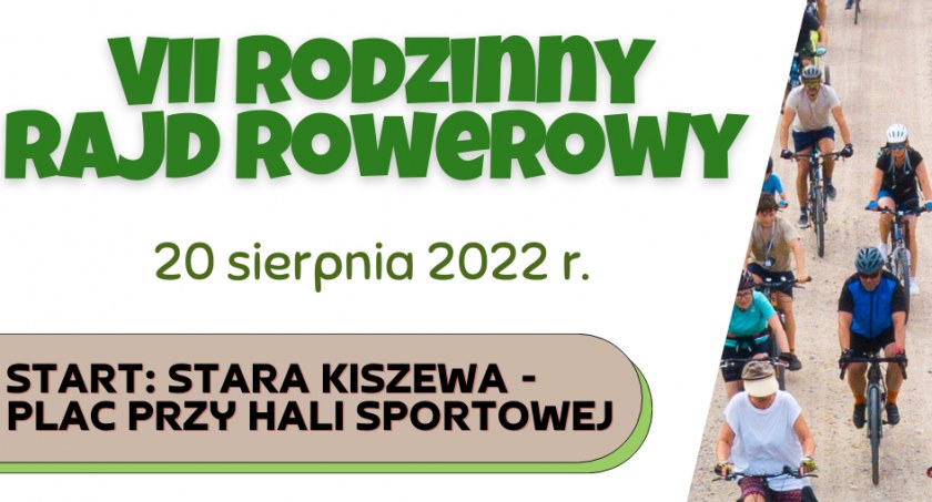VII Rodzinny Rajd Rowerowy - tym razem po gminie Stara Kiszewa