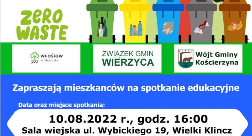 Wielki Klincz. Spotkanie edukacyjne ws. gospodarki odpadami komunalnymi
