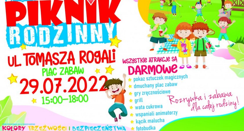 Kolory Trzeźwości i Bezpieczeństwa - moc atrakcji na pikniku w Kościerzynie