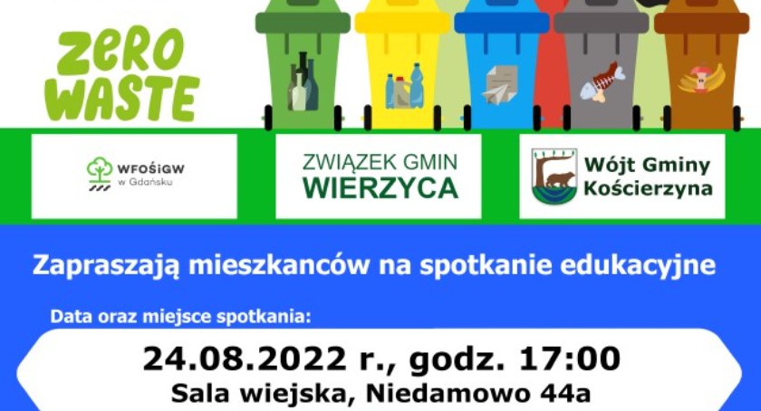 Niedamowo. Spotkanie edukacyjne ws. gospodarki odpadami komunalnymi
