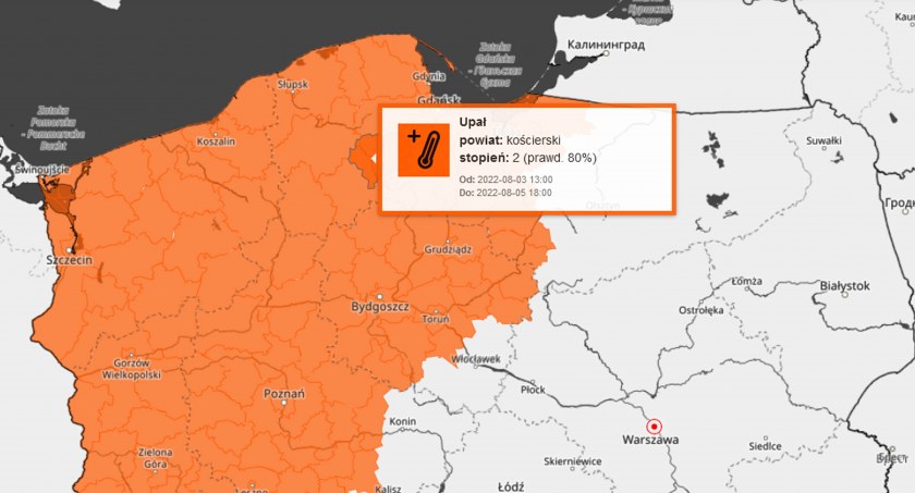 Nadchodzą upalne dni - wydano ostrzeżenia II stopnia