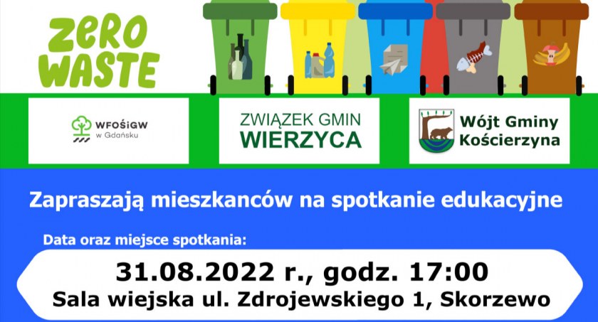 Skorzewo. Spotkanie edukacyjne ws. gospodarki odpadami komunalnymi