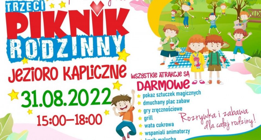Kościerzyna. Trzeci piknik rodzinny w ramach kampanii 