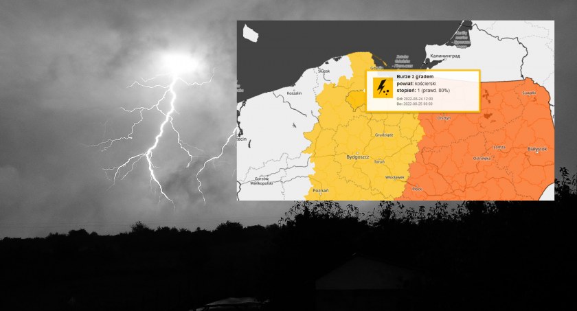 Środa pod znakiem burz - są kolejne ostrzeżenia!