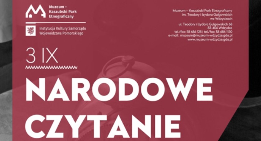 Narodowe Czytanie w Muzeum we Wdzydzach