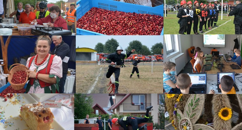Weekend ze zmaganiami KGW i strażaków oraz festiwalem żurawiny i dożynkami